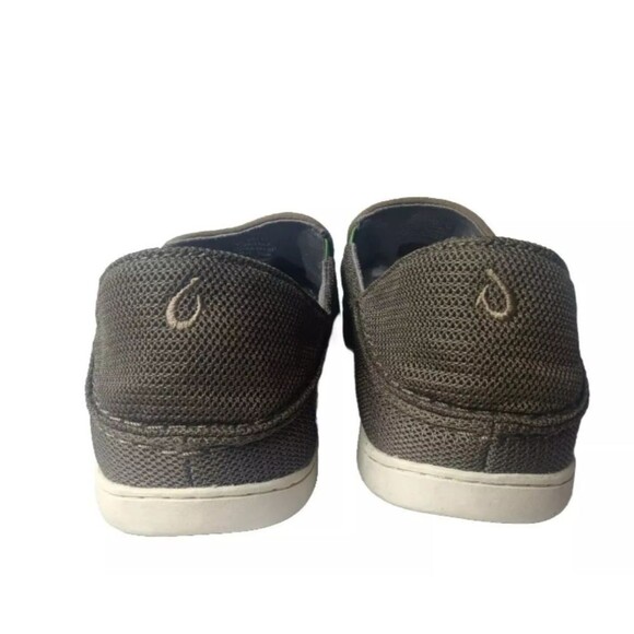OLUKAI Nohea Mesh Shoes Mustang Lime Peel Size 11 M  Slip-On main image 4